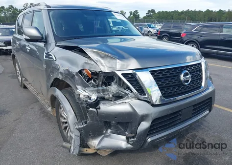 2019 Nissan Armada Sv из США, поврежденный, VIN JN8AY2NC4K9583641